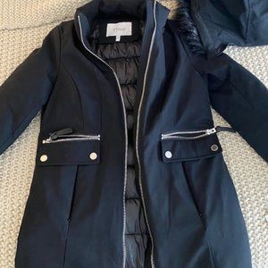 Derek Lam 10 Crosby Black Coat Size Small